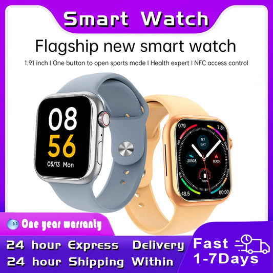 Smart Watch For Men Women High-Definition 1.92-Inch Screen Display Blood Oxygen Heart Rate Bluetooth Voice Call 100+ Sport Modes