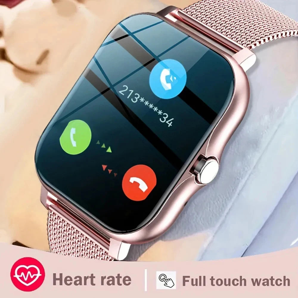 2024 NEW SmartWatch Android Phone 1.44" Color Screen Full Touch Custom Dial Smart Watch Women Bluetooth Call Smart Watch Men