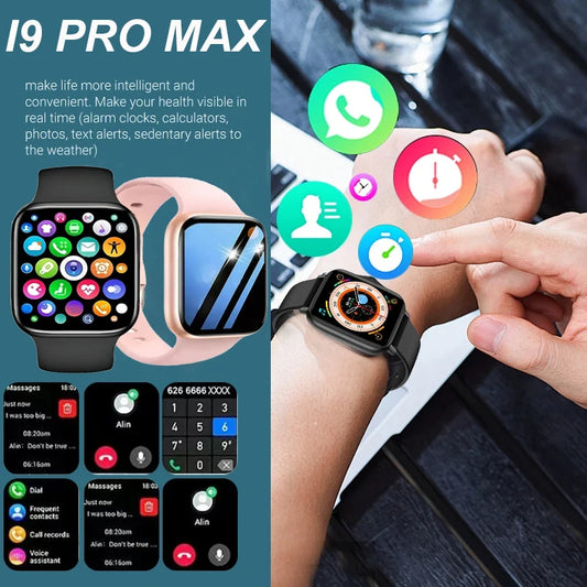 2024 Smart Watch Android Phone 1.56'' Inch Color Screen Bluetooth Call Blood Oxygen/Pressure Monitoring Smart Watch Women Men