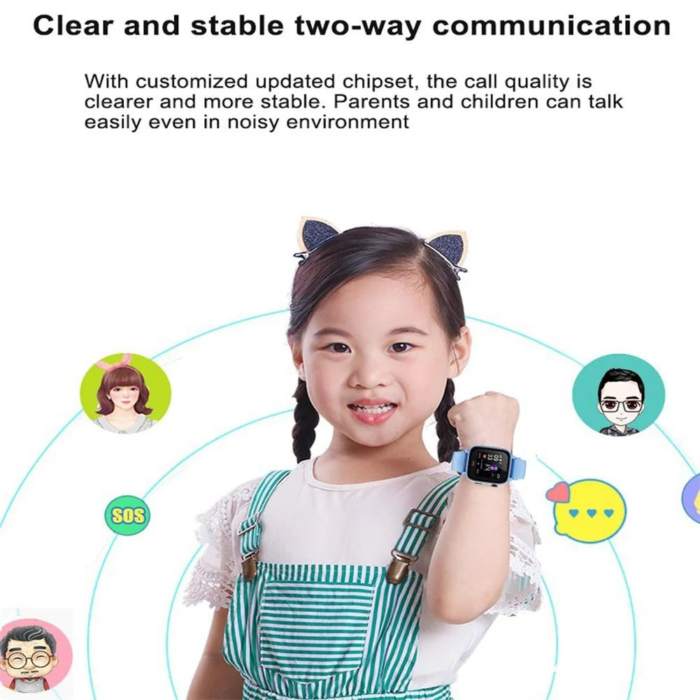 4G Smart Watch to SOS GPS Call LBS Tracker Location Sim Card Children Watches Multifunctional Clock Camera Chat Waterproof Watch