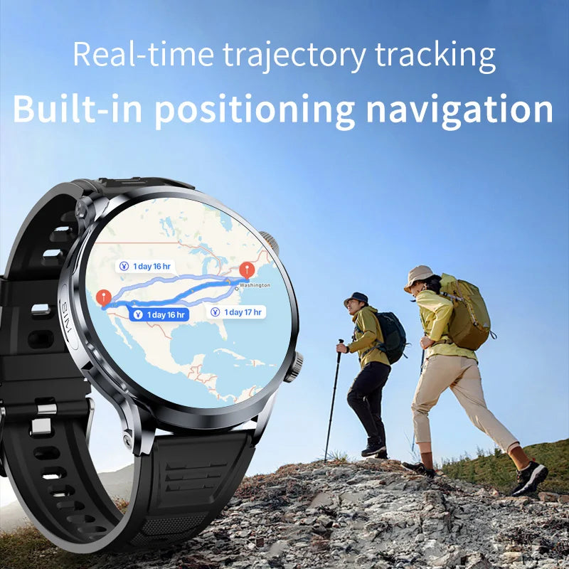 4G/5G Call Smart Watch GPS WIFI High Definition Shooting 98% Adobe RGB Video Call NFC 3D positioning navigation 128GB Smartwatch